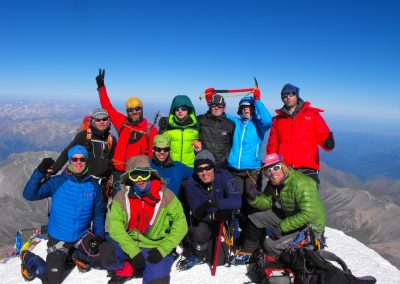 Besteigung des Elbrus von Süden 2014