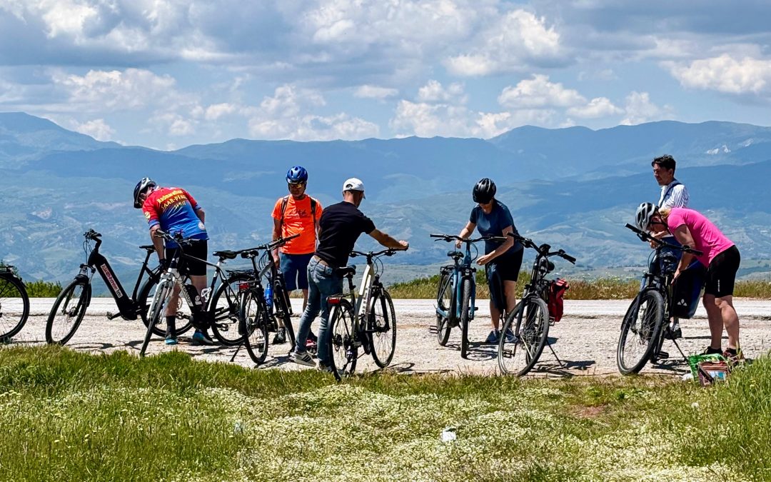 Albanien Radabenteuer Balkan, Berge + Seen