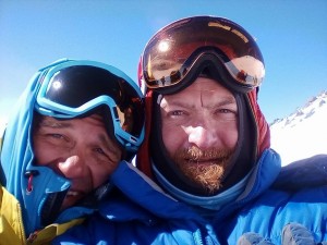 Alexej und Gregori 05.05.2017 auf dem Elbrus